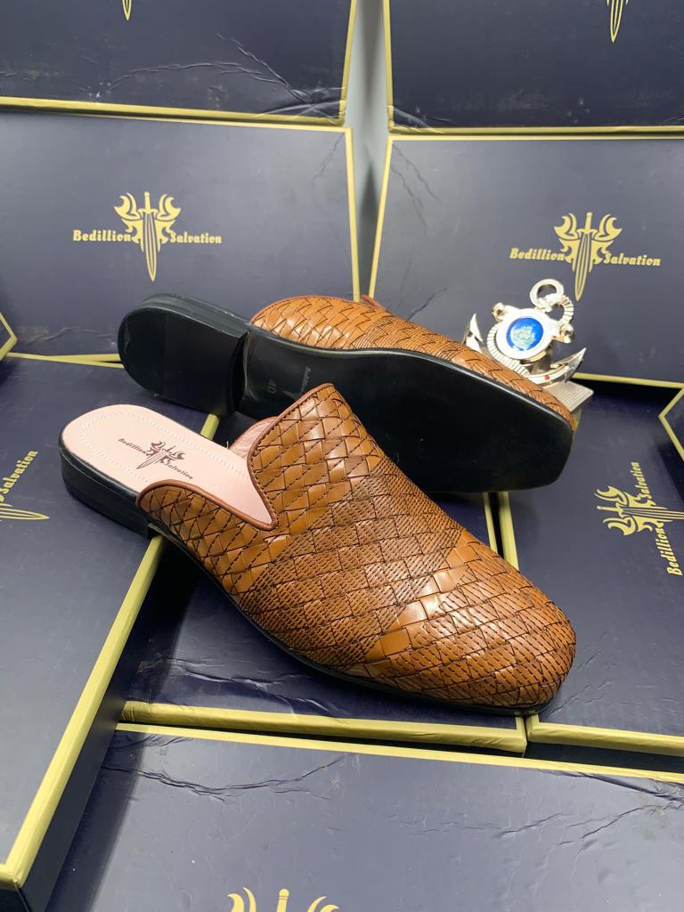 Brown Half Shoe for Male – Boras Signature